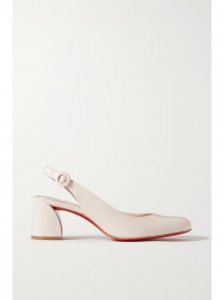 So Jane 55 patent-leather slingback pumps So Jane 55 patent-leather slingback pumps