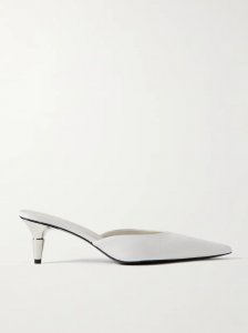 Spike leather mules Spike leather mules
