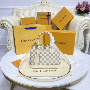 Louis Vuitton Alma BB Damier Azur Louis Vuitton Alma BB Damier Azur