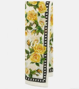 Dolce&GabbanaFloral scarf Dolce&GabbanaFloral scarf