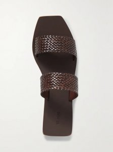 + NET SUSTAIN Clea woven leather slides + NET SUSTAIN Clea woven leather slides
