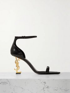 Opyum embellished patent-leather sandals Opyum embellished patent-leather sandals