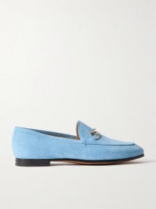 Jordaan horsebit-detailed suede loafers Jordaan horsebit-detailed suede loafers