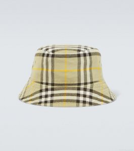 BurberryBurberry Check cotton bucket hat BurberryBurberry Check cotton bucket hat