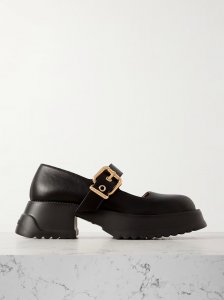 Leather Mary Jane pumps Leather Mary Jane pumps