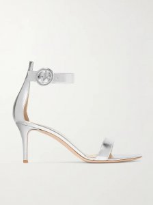 Portofino 70 metallic leather sandals Portofino 70 metallic leather sandals