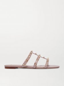 Rockstud leather sandals Rockstud leather sandals