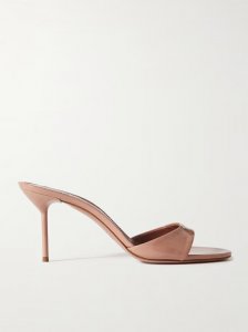 Lidia patent-leather mules Lidia patent-leather mules