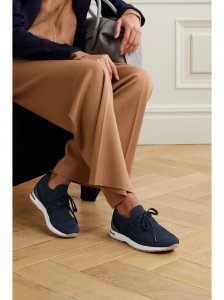 Flexy Lady wool, leather and suede sneakers Flexy Lady wool, leather and suede sneakers