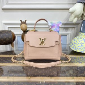 Louis Vuitton LockMe Ever Mini Leather Rose Trianon Louis Vuitton LockMe Ever Mini Leather Rose Trianon
