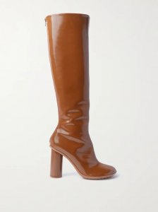 Latex knee boots Latex knee boots