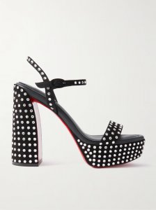 Movida Jane 130 crystal-embellished suede platform sandals Movida Jane 130 crystal-embellished suede platform sandals