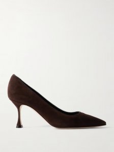 Osmaclo 70 suede pumps Osmaclo 70 suede pumps