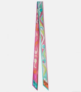 PucciIride silk twill scarf PucciIride silk twill scarf