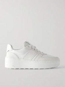 Leather platform sneakers Leather platform sneakers