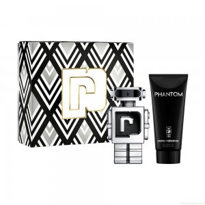 Kit Perfume Paco Rabanne Phantom Masculino Eau de Toilette 100 ml + Gel de Banho 100 ml Kit Perfume Paco Rabanne Phantom Masculino Eau de Toilette 100 ml + Gel de Banho 100 ml