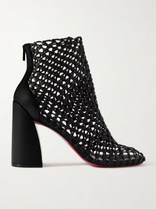 Porlibooty woven leather boots Porlibooty woven leather boots
