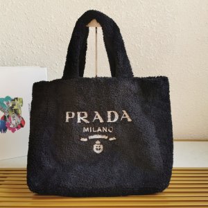 PRADA handbag tote black PRADA handbag tote black