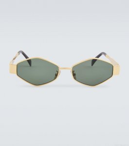 Celine EyewearTriomphe oval sunglasses Celine EyewearTriomphe oval sunglasses