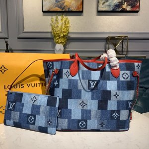 Louis Vuitton Neverfull MM Denim Bag Louis Vuitton Neverfull MM Denim Bag