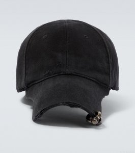 BalenciagaEmbellished baseball cap BalenciagaEmbellished baseball cap