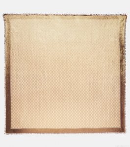 GucciGG jacquard wool scarf GucciGG jacquard wool scarf
