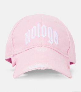 BalenciagaNologo cotton baseball cap BalenciagaNologo cotton baseball cap