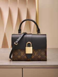 LOUIS VUITTON HANDBAG black mixed Monogram LOUIS VUITTON HANDBAG black mixed Monogram