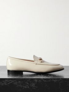 Jordaan horsebit-detailed patent-leather loafers Jordaan horsebit-detailed patent-leather loafers