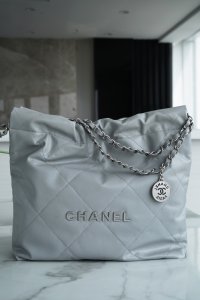 CHANEL HANDBAG Gray CHANEL HANDBAG Gray
