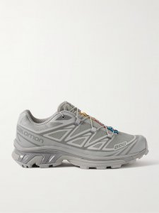 XT-6 rubber-trimmed mesh sneakers XT-6 rubber-trimmed mesh sneakers