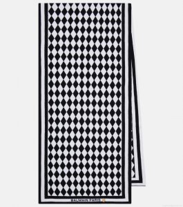 BalmainWool jacquard scarf BalmainWool jacquard scarf