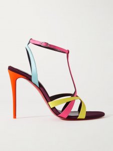 Tangueva 100 satin-crepe sandals Tangueva 100 satin-crepe sandals