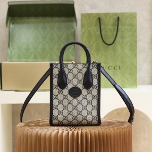 MINI TOTE BAG WITH INTERLOCKING G MINI TOTE BAG WITH INTERLOCKING G