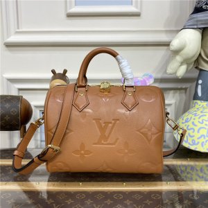 Louis Vuitton Speedy Bandouliere 25 Cognac Monogram Empreinte Louis Vuitton Speedy Bandouliere 25 Cognac Monogram Empreinte