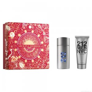 Kit Perfume Carolina Herrera 212 Men Nyc Masculino Eau e Toilette 100 ml + Pós Barba 100 ml Kit Perfume Carolina Herrera 212 Men Nyc Masculino Eau e Toilette 100 ml + Pós Barba 100 ml