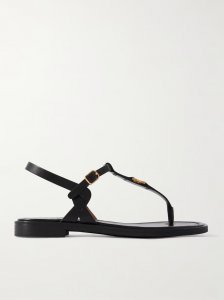 Marcie embellished leather sandals Marcie embellished leather sandals