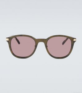 Cartier Eyewear CollectionTortoiseshell aviator sunglasses Cartier Eyewear CollectionTortoiseshell aviator sunglasses