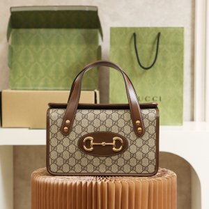 GUCCI HORSEBIT 1955 MINI TOP HANDLE BAG GUCCI HORSEBIT 1955 MINI TOP HANDLE BAG