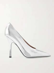 Nite-Out 110 mirrored-leather pumps Nite-Out 110 mirrored-leather pumps