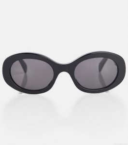 Celine EyewearTriomphe 01 oval sunglasses Celine EyewearTriomphe 01 oval sunglasses