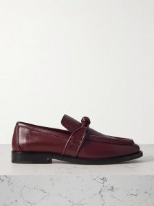Astaire embellished leather loafers Astaire embellished leather loafers