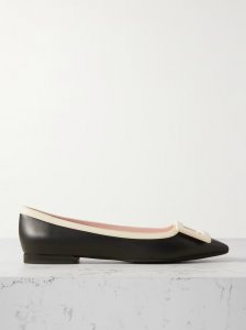 Gommettine buckled patent-leather ballet flats Gommettine buckled patent-leather ballet flats