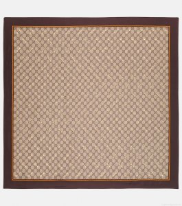 GucciGG printed silk scarf GucciGG printed silk scarf