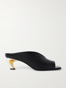 Armadillo leather mules Armadillo leather mules