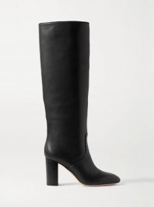 + NET SUSTAIN Goldy leather knee boots + NET SUSTAIN Goldy leather knee boots