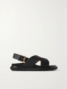 Fussbett leather slingback sandals Fussbett leather slingback sandals