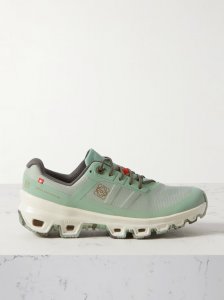 + On Cloudventure recycled-canvas and mesh sneakers + On Cloudventure recycled-canvas and mesh sneakers