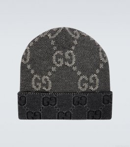 GucciGG jacquard wool beanie GucciGG jacquard wool beanie