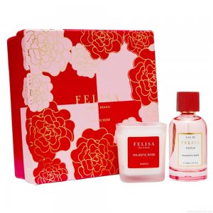 Kit Perfume Majestic Rose Eau de Parfum Feminino 100 ml + Vela Perfumada 150 g Kit Perfume Majestic Rose Eau de Parfum Feminino 100 ml + Vela Perfumada 150 g